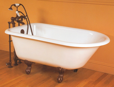 old clawfoot tub