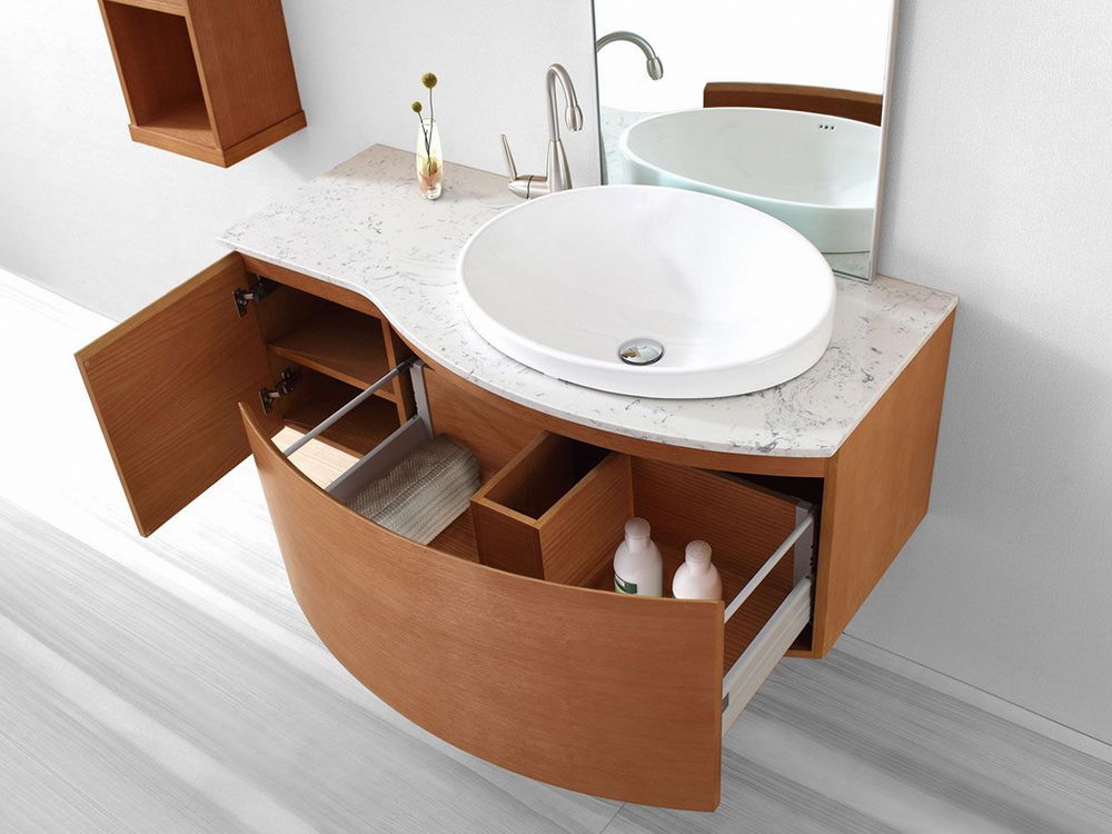 Floating Sink Cabinets and Bathroom Vanity