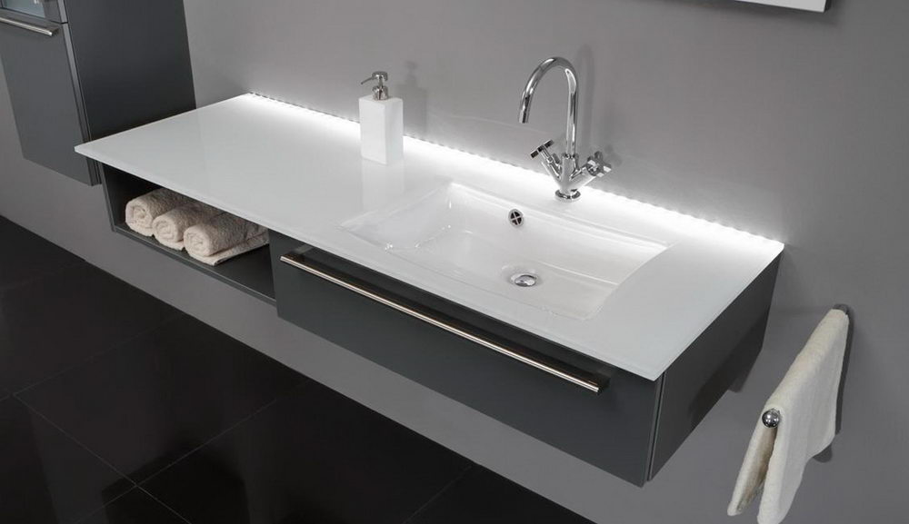 Bathroom Vanity With Shallow Ens