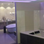 Futuristic Bathroom Lights