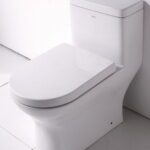 Toilet with Elongated Bowl