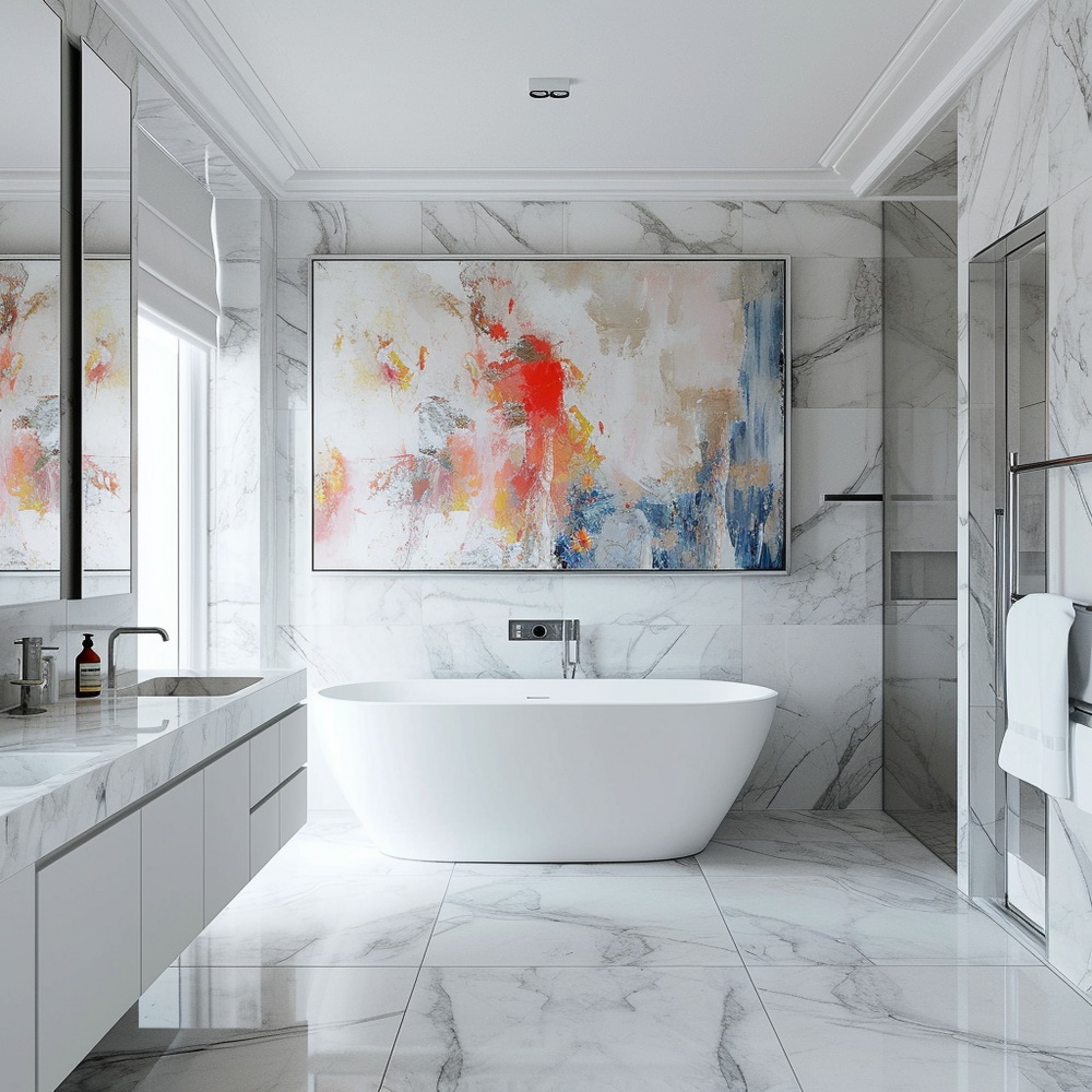 Modern Luxe: Freestanding Bath Opulence