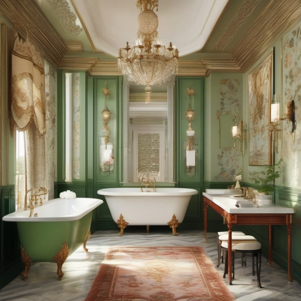 Romantic Revival: Vintage-Inspired Bathroom Inspirations