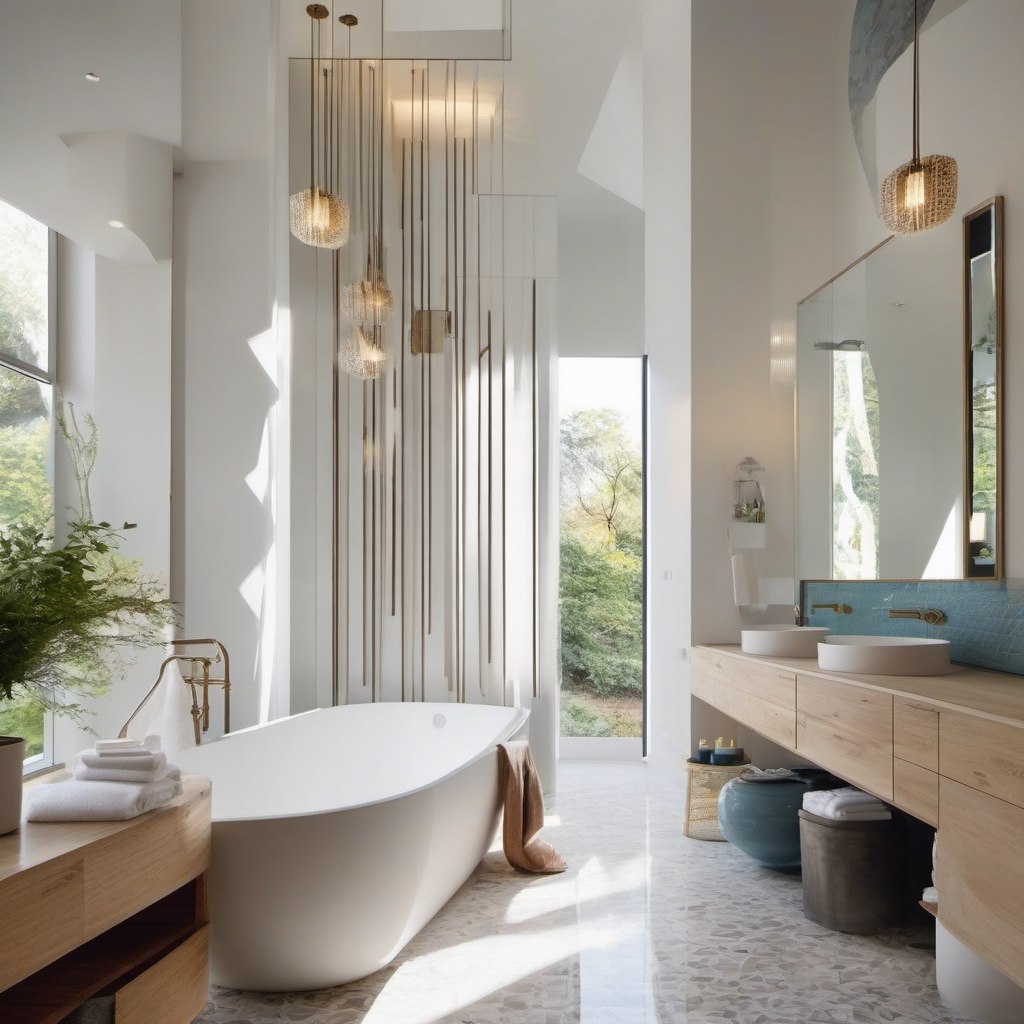 Urban Chic: Stylish Modern Bathroom Design