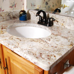 bathroom sinks with granite countertops