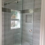 bathroom sliding glass shower doors