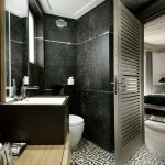 black marble bathroom tiles