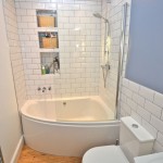 corner shower tub small bathroom