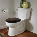 dark wood toilet seat