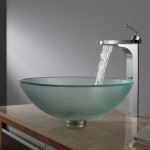 glass vessel bathroom sinks
