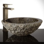 granite vessel sinks bathroom
