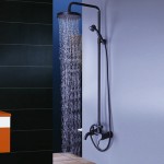 oil rubbed bronze shower faucets