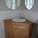rustic corner bathroom vanity