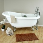 clawfoot tub faucet with handheld shower