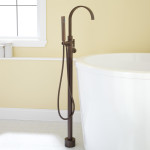 clawfoot tub faucet with shower diverter