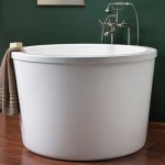 freestanding japanese soaking tub