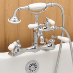 shower faucet for clawfoot tub