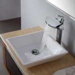 square sink for bathroom