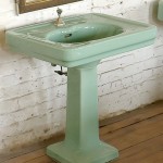 antique pedestal sink