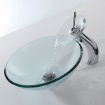 Modern faucets for vessel sinks
