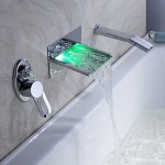 Modern tub and shower faucets