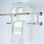 towel rack for bathroom wall