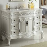 24 inch white bathroom vanity with top
