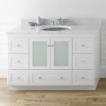 bathroom vanity cabinets white