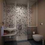 mosaic tile bathroom wall