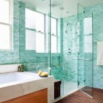 spa green bathroom