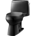 Black Comfort Height Toilet