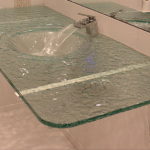 Clear Glass Countertop