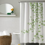 Contemporary Minimalist Shower Curtain