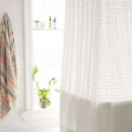 Dot Minimalist Shower Curtain
