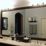 Framed Mirrors Ideas for Bathroom