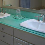 Glass Countertop for Bathroom