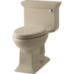 Gray Comfort Height Toilet
