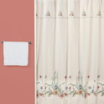 Hookless Minimalist Shower Curtain
