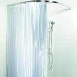L-Shaped Minimalist Shower Curtain Rods
