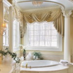 Luxury Bathroom Window Curtains