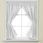Short Window Curtains for Bathroom