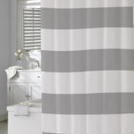 Stripe Minimalist Shower Curtain