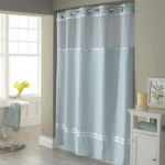 Extra Long Cloth Shower Curtain