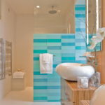 Glass Wall Tile Bathroom