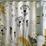 Modern Unique Shower Curtain