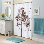 Shower Curtains with Tree