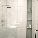 Large Scale White Shower Tiles