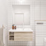 Using Square Tiles in the Bathroom