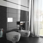 Black White Bathroom Tiles in Interior Design