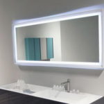 Mirror with Heating for Bathroom with Light